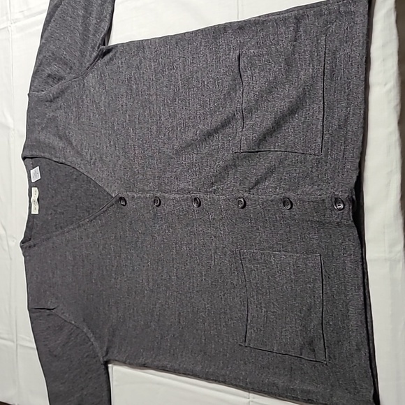 Annalaura 100% Merino Wool Cardigan Sweater Made in Italy Sz L - Picture 2 of 7